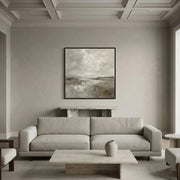 Wabi-Sabi Art | Neutral Abstract Landscape Wall Art