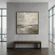 Wabi-Sabi Art | Neutral Abstract Landscape Wall Art