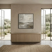 Wabi-Sabi Art | Neutral Abstract Landscape Wall Art