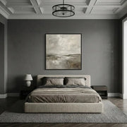 Wabi-Sabi Art | Neutral Abstract Landscape Wall Art