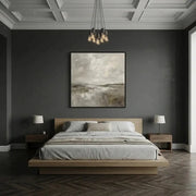 Wabi-Sabi Art | Neutral Abstract Landscape Wall Art