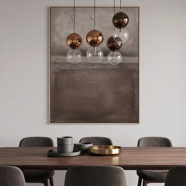 Wabi-Sabi Art | Neutral Abstract Landscape Wall Art