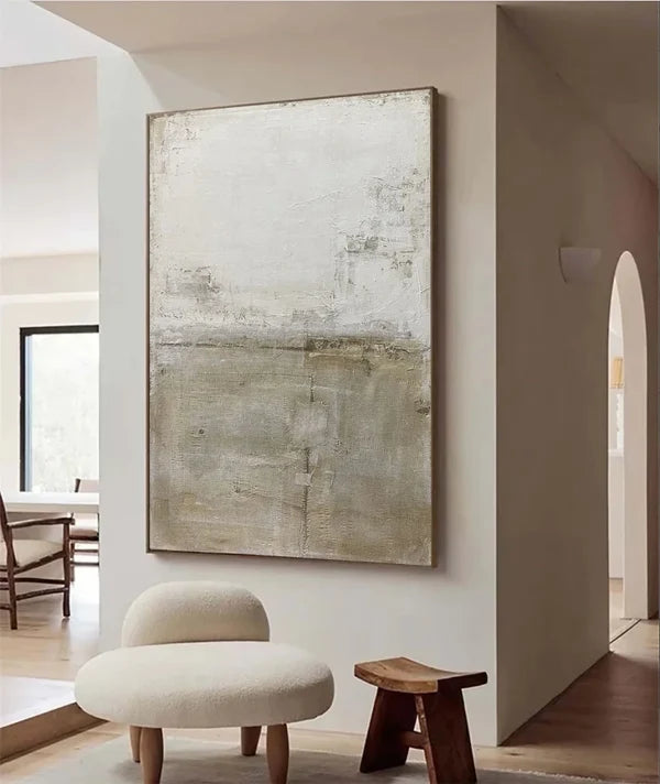 Wabi-Sabi Art | Neutral Abstract Wall Art