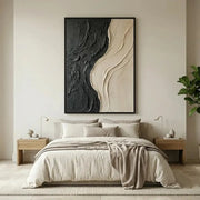 3D-Textured Art | Neutral Textured Abstract Wall Art