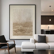 Wabi-Sabi Art | Neutral Textured Abstract Wall Art