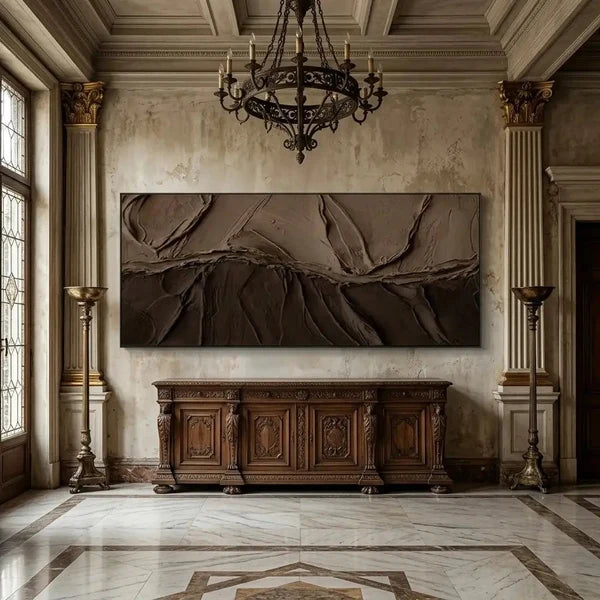 Wabi-Sabi Art | Neutral Textured Abstract Wall Art