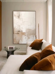 Abstract Art | Textured Neutral Abstract Wall Art