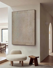 Abstract Art | Textured Neutral Abstract Wall Art
