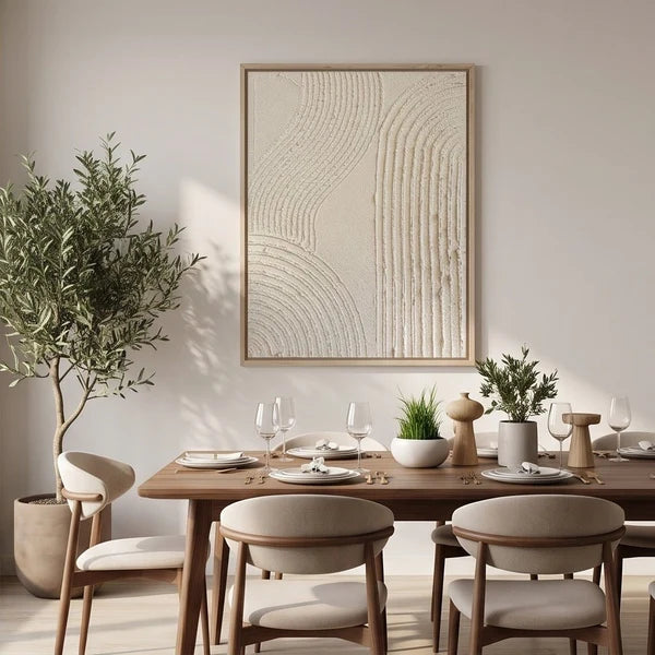 Wabi-Sabi Art | Neutral Abstract Wall Art