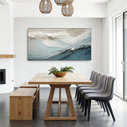 3D-Textured Art | Textured Ocean Wave Wall Art