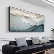 3D-Textured Art | Textured Ocean Wave Wall Art